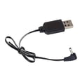 thumbnail image 1 of Rvidsgi RC Car Charging Cable with Indicator Light 3.5mm Jack Plug And Play Overcharge Protection Safe Charging 3.7V Electric Remote Control Car USB Power Cable Toy Accessories, 1 of 7