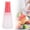 A, variant on Red Silicone Oil Bottle Brush with Lid, Heat-Resistant Basting Brush for BBQ, Pastries, Marinades, Honey, Cooking, Non-Leak Oil Bottle Tool, 12x5cm