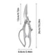 thumbnail image 3 of Tijeras de acero inoxidable para huesos 2025 Tijeras para aves mejoradas y resistentes Tijeras de cocina multiusos para alimentos Tijeras de acero inoxidable para cocinar Aptas para lavavajillas, 3 of 8