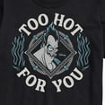 thumbnail image 3 of Disney Villains - Hades Too Hot For You - Men's Short Sleeve Graphic T-Shirt, 3 of 5