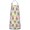 Highland Cow and-1, variant on Highland Cow and Calf Print Apron for Women with Pockets, Cotton Linen Waterproof Adjustable Apron for Kitchen Cooking Gardening BBQ Salon 33"x27"