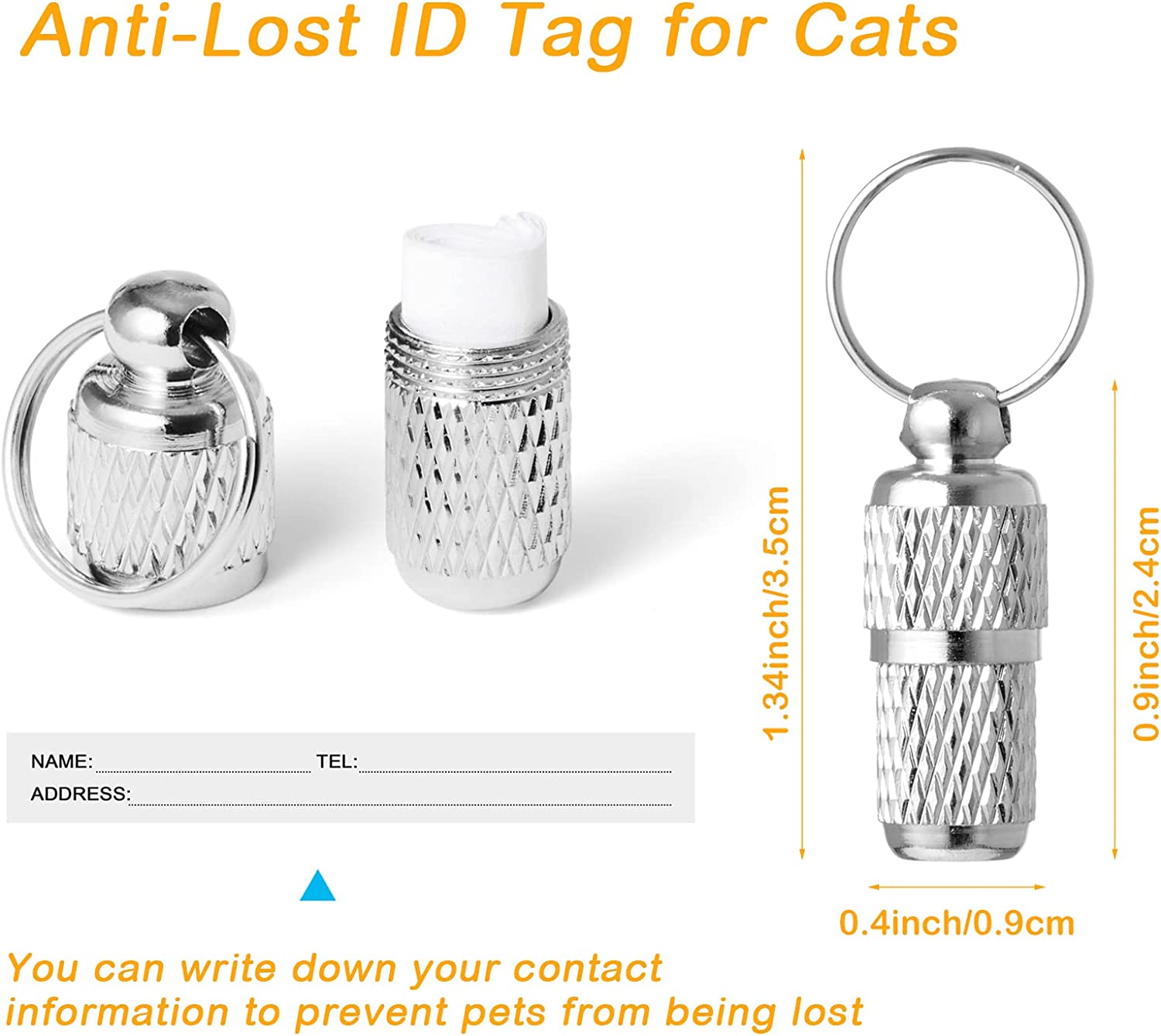 Riklu Reflective Cat Collar with Bell Breakaway photo 4
