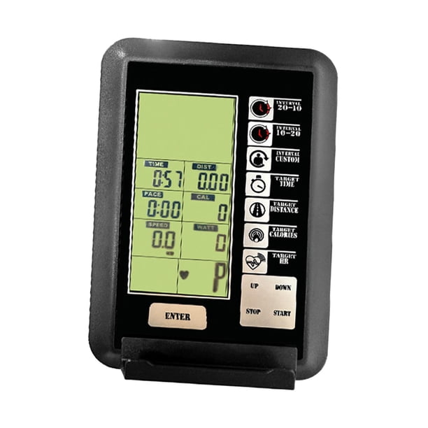 Compteur Vélo Multifonction étanche – écran LCD, Mesure Vitesse/distance, Compact 44x49x15 Mm, En ABS Noir