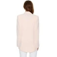 thumbnail image 2 of Veste Blazer Décontractée pour Femmes Cape Ouverte devant Manches Fendues Longue Manteau de Travail, 2 of 3