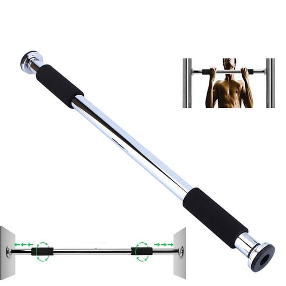 250lbs 60-100cm Adjustable Pull-Up Bar, Portable Workout Gym Exercise Doorway Pull Up Chin Up Bars Home Fitness US STOCK