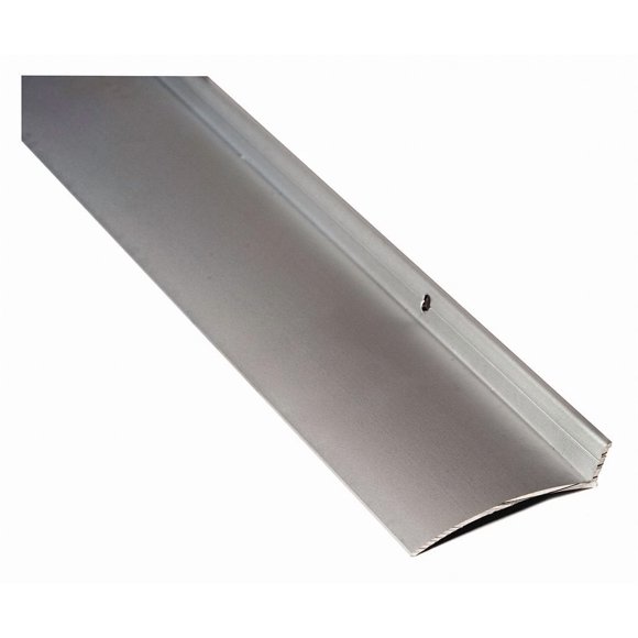 National Guard 16A - 52" NGP Aluminum Overhead Door Rain Drip Cap, Clear Anodized, 52"