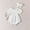 White, variant on Zecgelong Toddler Girls Summer Style Baby Children Jacquard Stripes Play Outerwear Clothing Headband 2pcs Outfits Girls 2 Piece Sets Age 18-24 Months