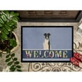 thumbnail image 3 of Carolines Treasures BB5679MAT Smooth Fox Terrier Welcome Door Mat Indoor Rug or Outdoor Welcome Mat 18x27 Doormat  27"L, 3 of 4