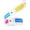 F, variant on Teacher Ribbon for Crafts & Wrapping – ABC Pencil Ruler Printed Ribbon, 0.87in×5yd, Durable Polyester, DIY Students Decorations, Party Favors, Scrapbook, Gift Wrapping, A