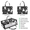 thumbnail image 2 of Large Capacity Tote Bag,Spooky Halloween Silhouette Pattern Handbag Fashion Luxury Tote Bag,15.7"x13"x 5.1" Inches,Laptop Compatible, 2 of 6