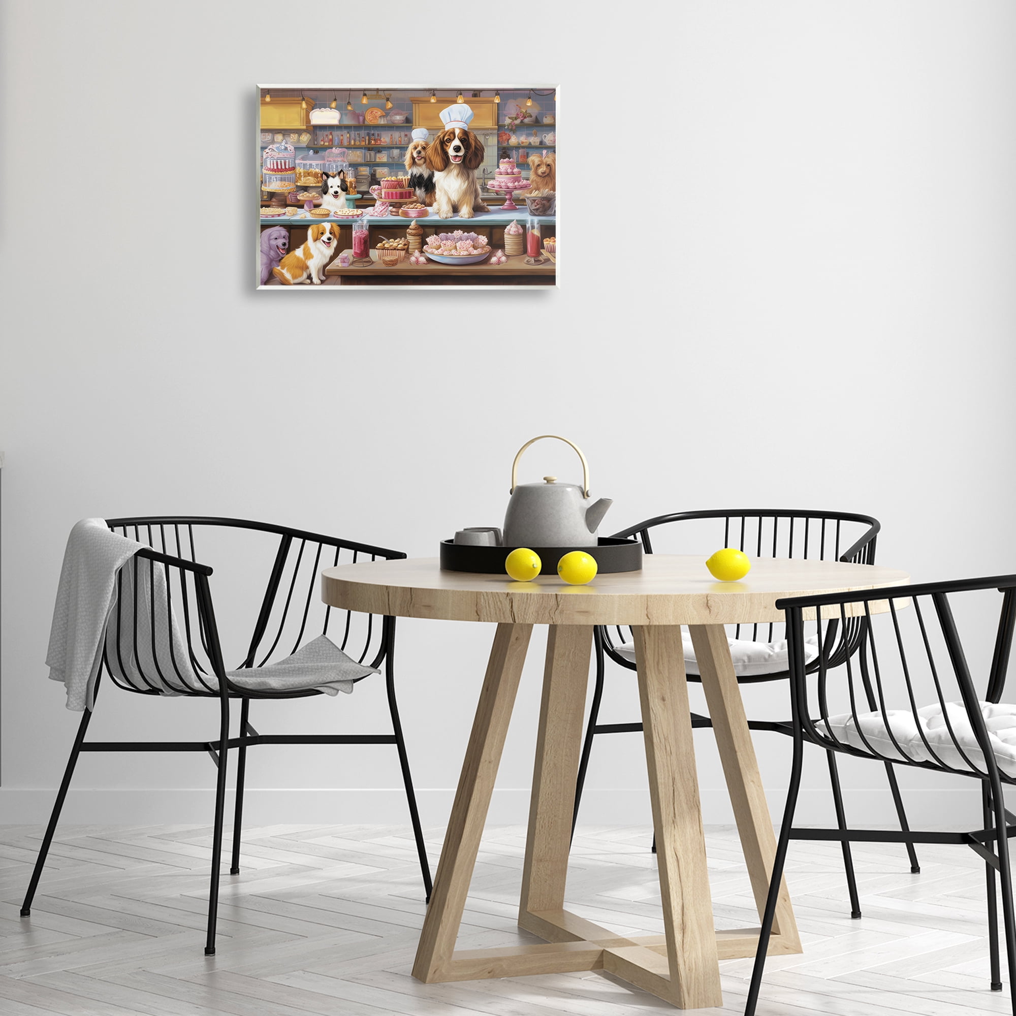 Stupell Industries Sweet Treats Pastry Dogs Food & Beverage Painting Unframed Art Print Wall Art, 19 x 13