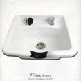 thumbnail image 2 of Extra Wide Shampoo Bowl White ABS Plastic Salon and Spa Hair Sink Beauty Salon Equipment TLC-W22, 2 of 4