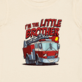 thumbnail image 4 of Inktastic Little Brother Fire Truck Boys Baby T-Shirt, 4 of 5