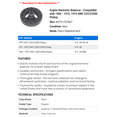 thumbnail image 2 of Engine Harmonic Balancer - Compatible with 1969 - 1972, 1974 GMC C25/C2500 Pickup 1970 1971, 2 of 2