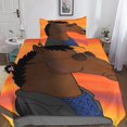 thumbnail image 4 of Bojack Horseman Animation Bedding Set Cartoon Duvet Cover Set Soft Comforter Quilt Cover with Tai, 4 of 5