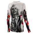 thumbnail image 5 of Beetlejuice Women's Sunscreen Shirt Long Sleeve Workout Tops Crewneck Soft Comfy Tees Casual T-Shirt M, 5 of 7