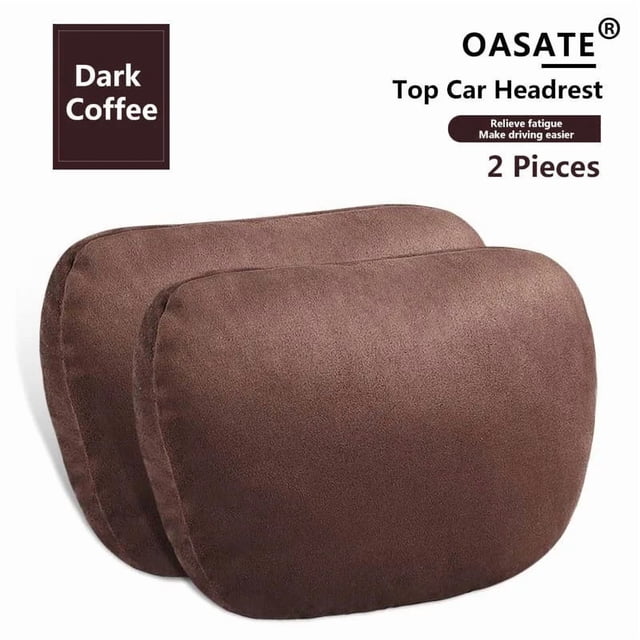 Almohada Cervical Ergonómica Ajustable con Espuma Suave, Reposacabezas Universal para Asientos de Vehículo, Soporte para Cuello para Conducir y Viajes Largos