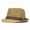 Brown, variant on British Men Beach Sun Hats Summer Cowboy Fedora Retro Jazz Hat Breathable Straw Caps Outdoor Panama Man Gentleman Holiday Sunhat