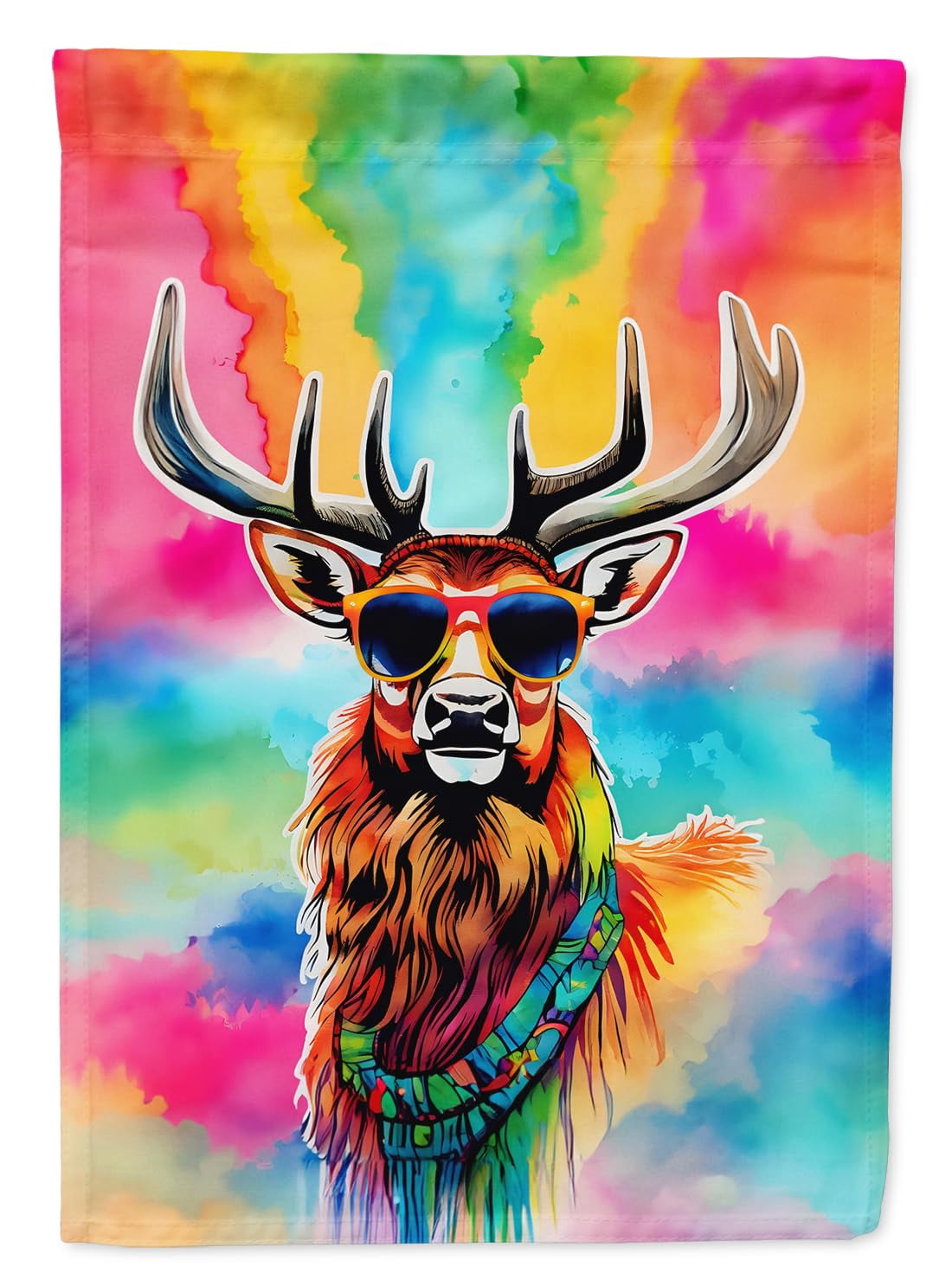 Hippie Animal Sheep Garden Flag 11.25 in x 15.5 in