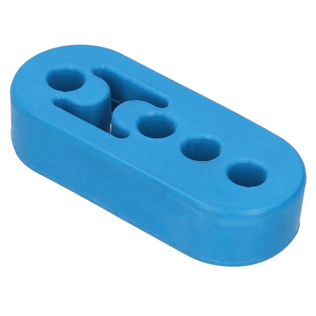 Colgador De Silenciador, Aislador De Escape De 12 Mm, 4 Orificios, A Prueba De Golpes Para Mantenimiento ANGGREK Azul