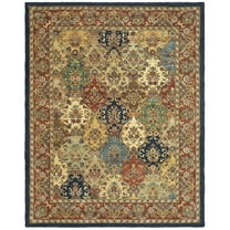 SAFAVIEH Heritage Malcolm Oriental Area Rug, Multi/Burgundy, 7'6" x 9'6"