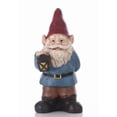 thumbnail image 2 of Hi-Line Gift 2825” Gnome Holding a Lantern Garden Statue, MGO Clayfibre, Indoor/Outdoor Use, 2 of 9
