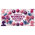 thumbnail image 4 of LUUFILx Women's History Month Celebration Banner Backdrop Decoration March Party Event Wall Background Supplies Photography Props, 4 of 8