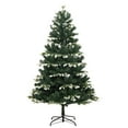 thumbnail image 5 of vidaXL Artificial Hinged Christmas Tree 150 LEDs & Ball Set 59.1", 5 of 7