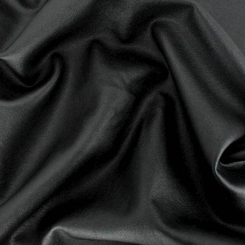 Black Embossed Faux Leather, Fabric By the Yard