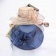 thumbnail image 3 of Sombrero de sol de gasa de red KAIYANG con flores de verano, sombrero de playa con protección solar, 3 of 3
