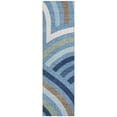 thumbnail image 2 of Addison Rugs Chantille Indoor/Outdoor Transitional Mid-century Modern Denim Machine Washable Runner Rug, 2'3" x 7'6", 2 of 8