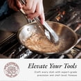 thumbnail image 3 of Made in Italy, 5-layer stainless steel composite professional frying pan, induction compatible, 10-inch, 3 of 5