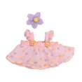 thumbnail image 2 of 2 piezas de vestido de princesa para muñecas con horquilla de flores, accesorios de ropa en miniatura para Rosa, 2 of 7