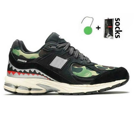 

Designer NB 2002R Casual Shoes Mens Women Grey Camo Black Protection Pack Sea Salt Deep Taupe Peace Be the Journey Water Guide BB2002 Sneakers