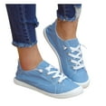 thumbnail image 2 of Zapatos de lona de corte bajo Zapatos planos casuales para estudiantes de la versión coreana perezosa de un pie Wmkox8yii FOPL592, 2 of 5