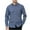 Dark Blue, variant on WREESH Mens Classic Fit Button Down Long Sleeve Shirt Casual Woven Lightweight Comfort Tops