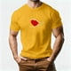 thumbnail image 1 of Tops para hombre, blusas y camisas de manga corta con cuello redondo para hombre, camiseta deportiva informal con estampado de corazones a la moda para hombre, blusa de poliéster de manga corta con cu, 1 of 5