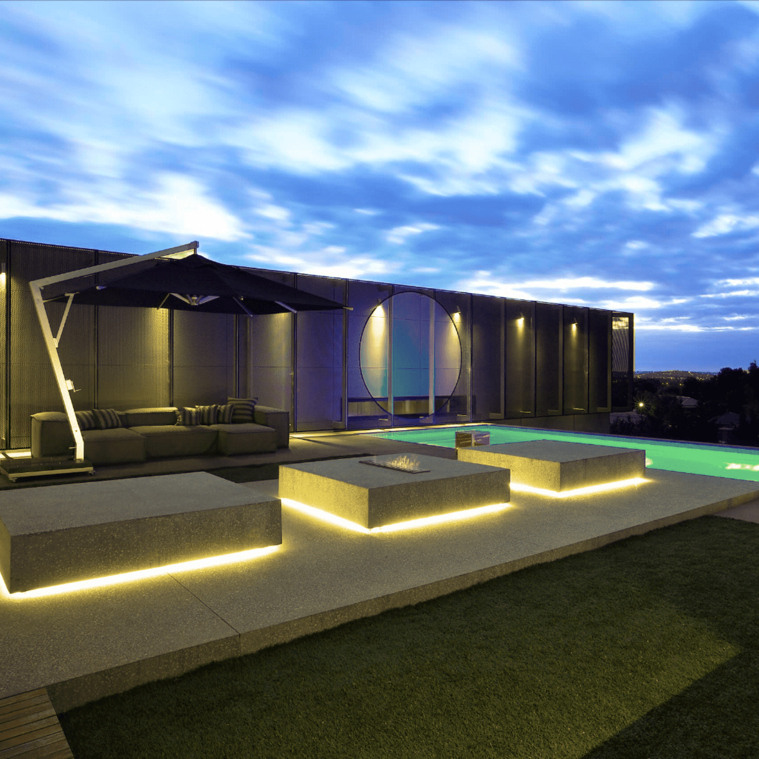 50ft Neon LED Rope Light, 120V Connectable(150ft Max) Lights, IP67 Waterproof Lighting, Flexible Lights for Patio, Lawn, Soffit, Ambient Decoration, Warm White