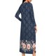 thumbnail image 5 of Batas de invierno para mujer, camisón cálido y camisón de invierno con cremallera y bolsillos, pijama holgado para mujer., 5 of 9