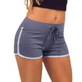 thumbnail image 2 of Plus Size Sweatpants Women Fitness Mid Waist Stretch Shorts Drawstring Sport Yoga Pants, 2 of 4