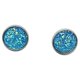thumbnail image 2 of Pendientes de botón Sonducket de 8 mm de Acero Inoxidable y Diamantes de Imitación, 2 of 6