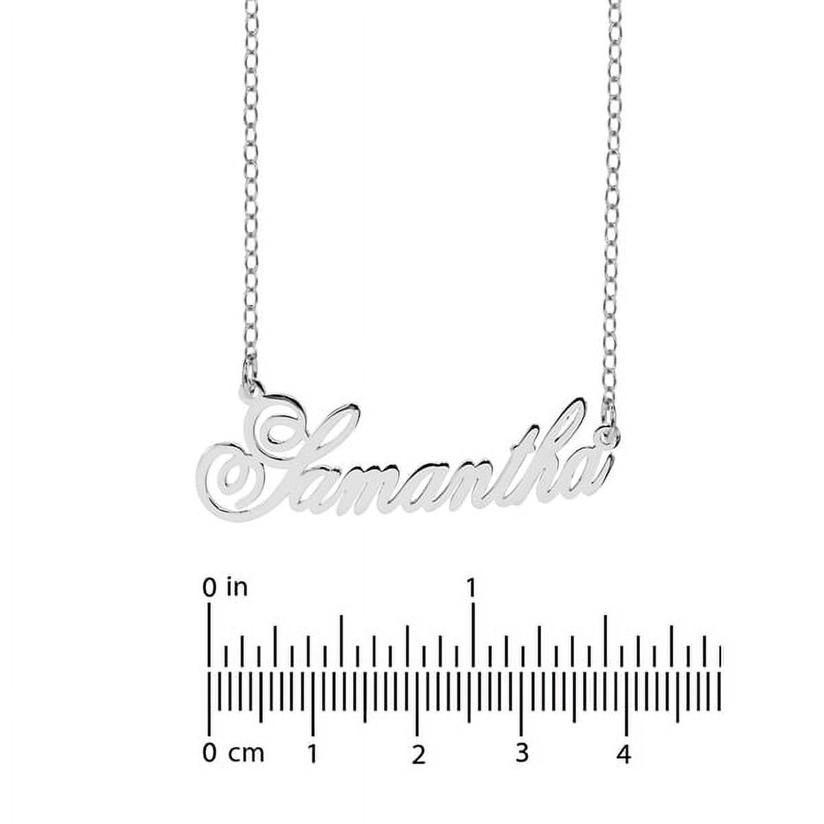 Personalized Script Name Necklace