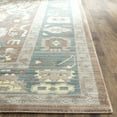 thumbnail image 3 of SAFAVIEH Valencia Estelle Oriental Polyester Area Rug, Chocolate/Alpine, 8' x 10', 3 of 7