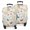 Colorful Butterfly Floral, variant on Blue Butterfly Pink Background Pattern Luggage Cover Fashion Suitcase Cover Baggage Covers Fit 25-28 Inch Luggage (Go Travel)
