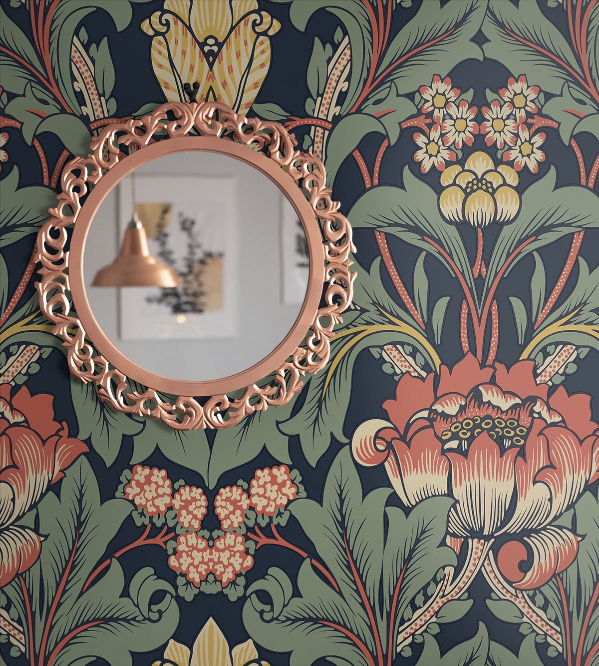 NextWall  Primrose Floral Peel and Stick Wallpaper - 20.9 in. W x 18 ft. L