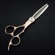 thumbnail image 3 of Juego de tijeras profesionales de corte de cabello de 6 pulgadas con acero JP 440c y tijeras de entresacar para barberos., 3 of 5