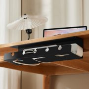 Yammee No Drill Under Desk Cable Management Tray, Desk Wire Management Cable Basket