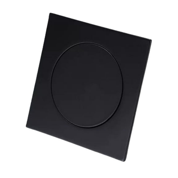 Floor Drain Floor Drain, Black/Chrome Brass Floor Shower Drain Bathroom Deodorizer Euro Square Floor Drain Path Cover Grate