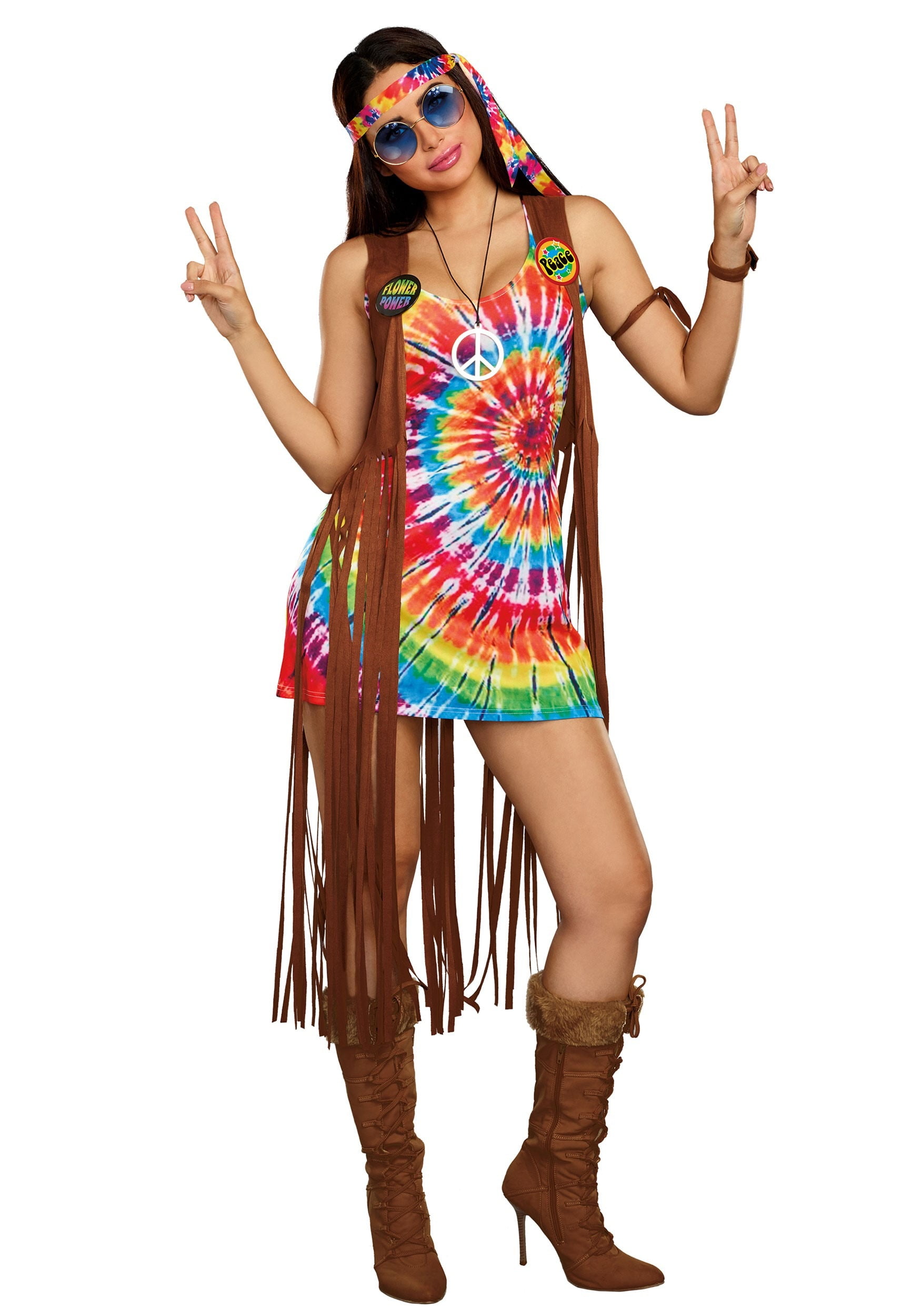 Hippie Hottie Costume Women's | Walmart Canada