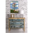 thumbnail image 3 of Martha's Vineyard, Massachusetts, Destination Sign (16x24 Giclee Gallery Art Print, Vivid Textured Wall Decor), 3 of 3